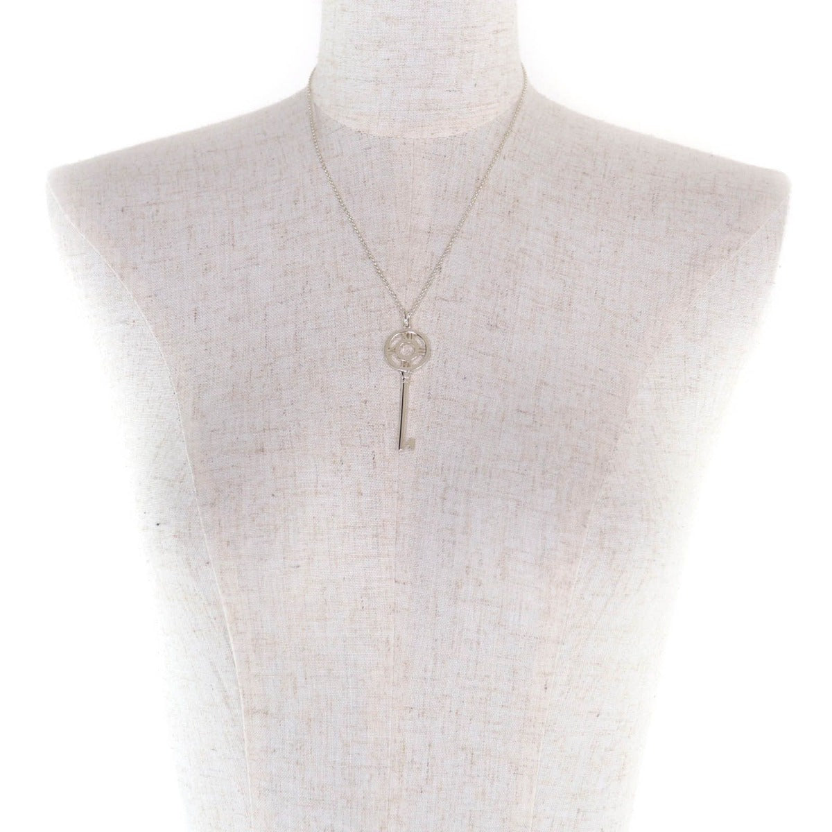 Tiffany & Co. Atlas Ski Necklace Pendant Silver — view 3
