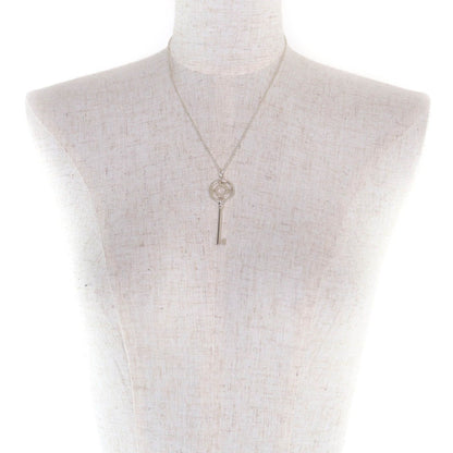 Tiffany & Co. Atlas Ski Necklace Pendant Silver — view 3