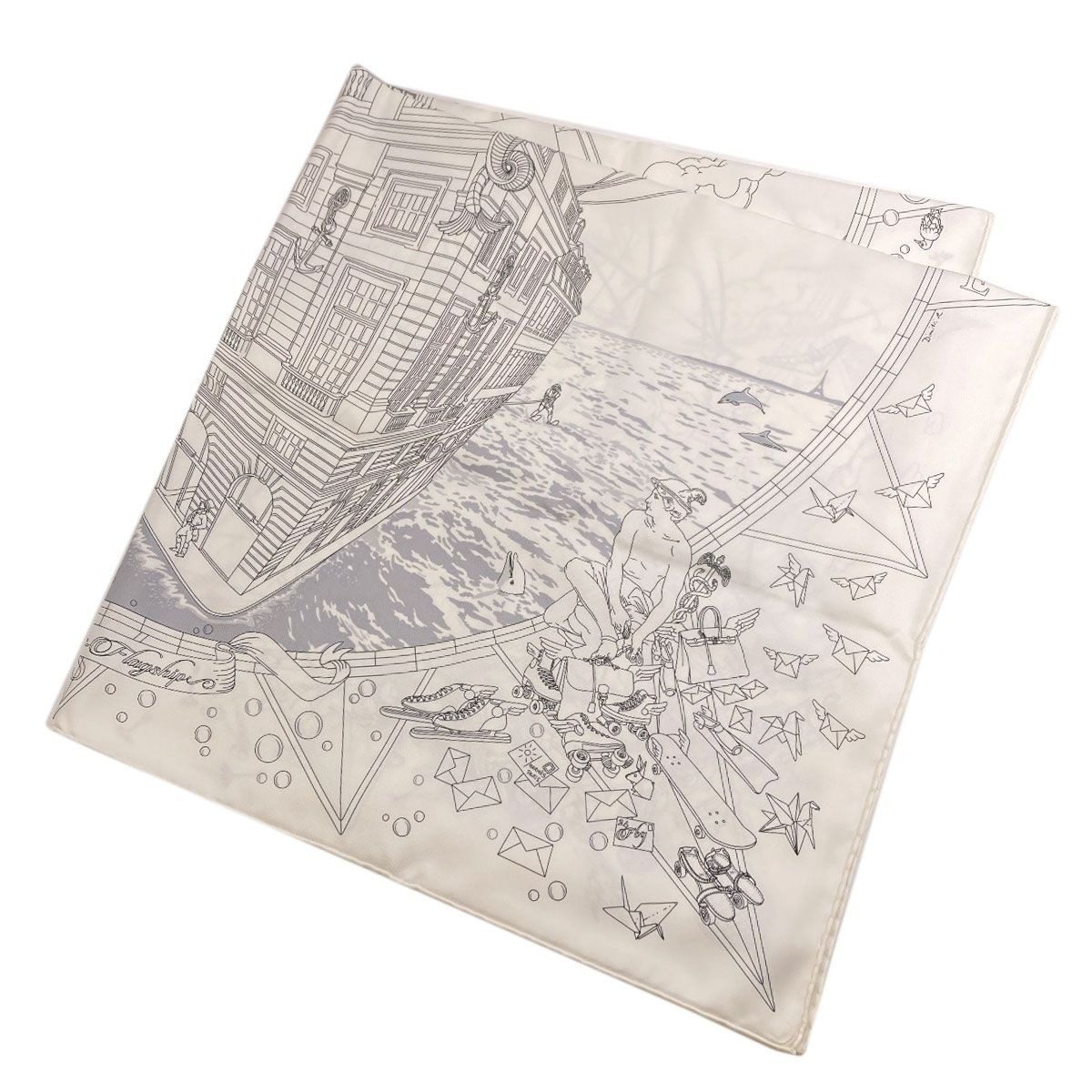 Hermes Carre 90 Flagship Scarf Silk