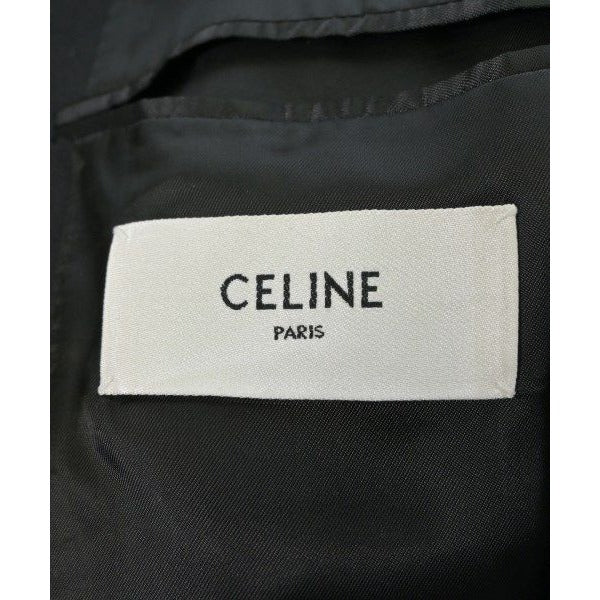 Celine Tailored Jacket Wool Black — view 3
