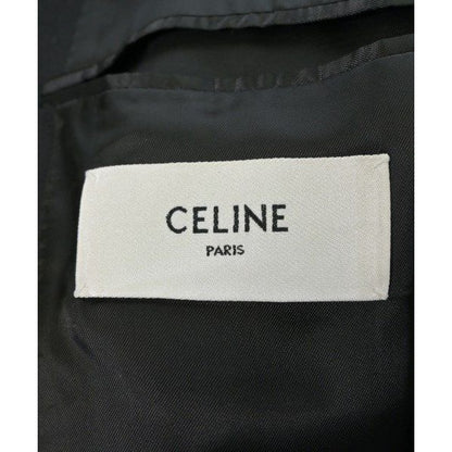 Celine Tailored Jacket Wool Black — view 3