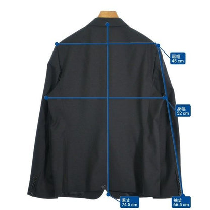 Celine Tailored Jacket Wool Black — view 6