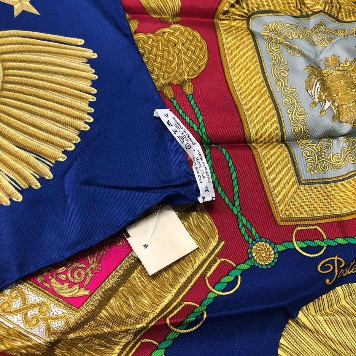Hermes Carre 90 Poste ET Cavalerie Scarf — view 4