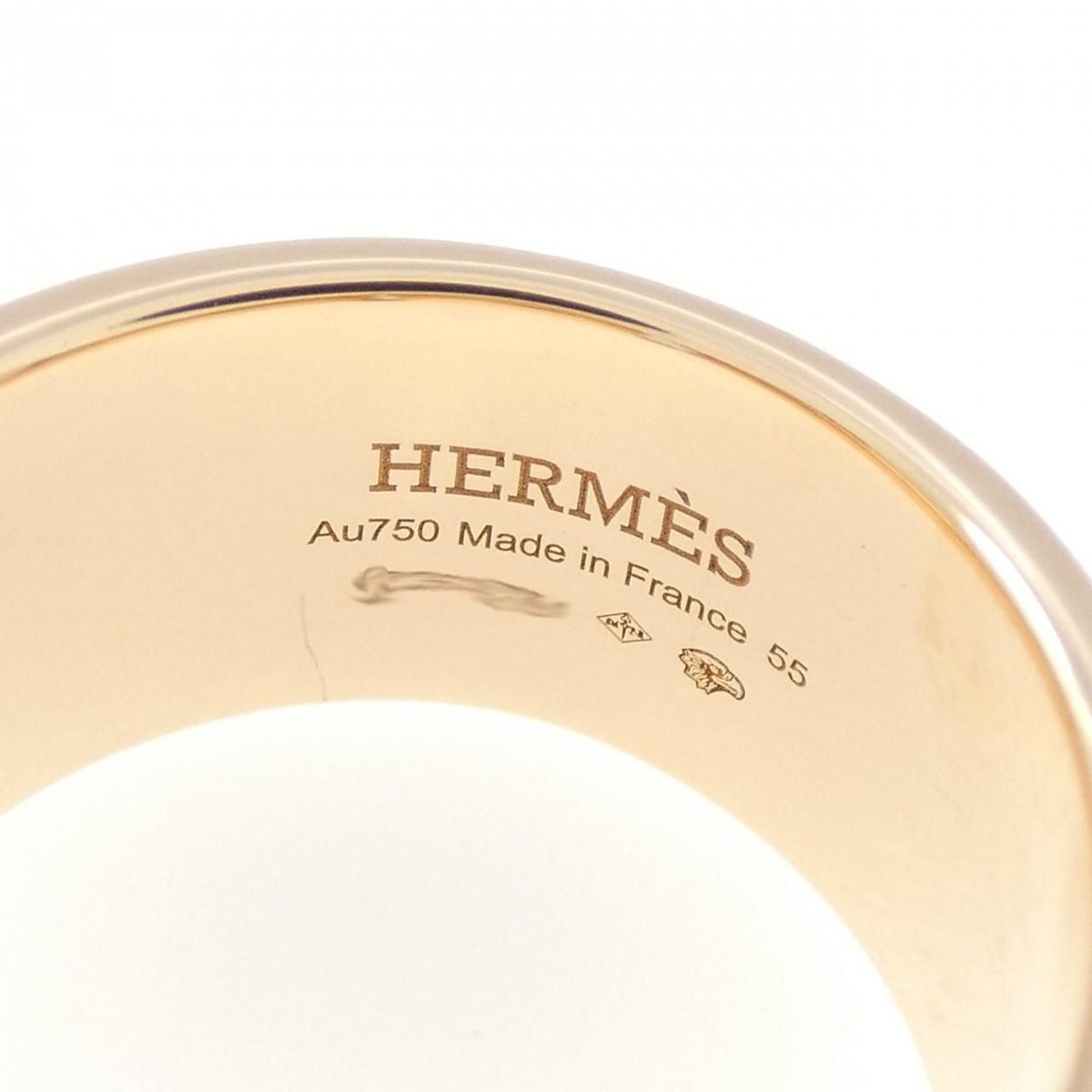Hermes Courduache Ring Pink — view 5