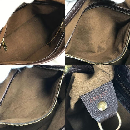 Louis Vuitton Shoulder Bag Marais N42240 Damier Canvas Ebène Brown