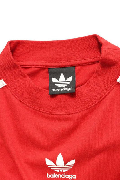 Balenciaga X Adidas 23SS 739101 Tnva6 Three Stripes Oversized T-shirt Men's 2