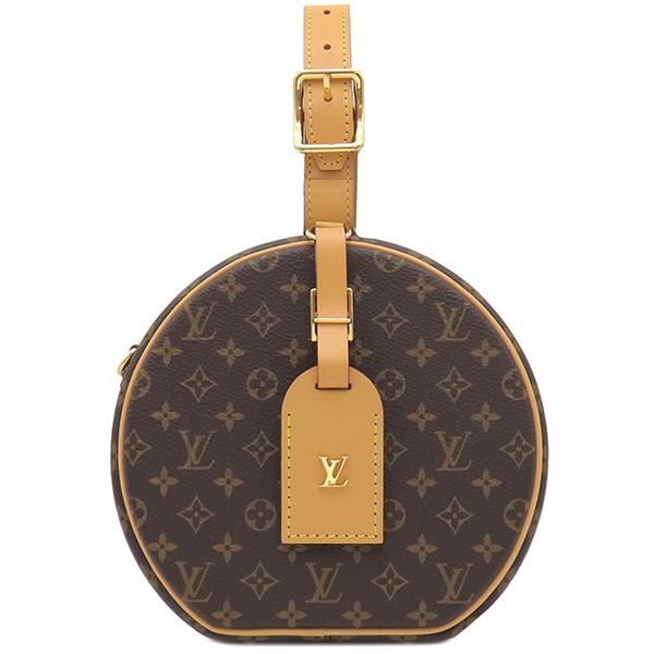 Louis Vuitton 2way Bag Petite Boîte Chapelle Monogram Canvas Monogram Gold