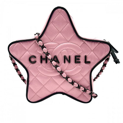 Chanel Shoulder Bag Women Quilted Star Chain Crossbody