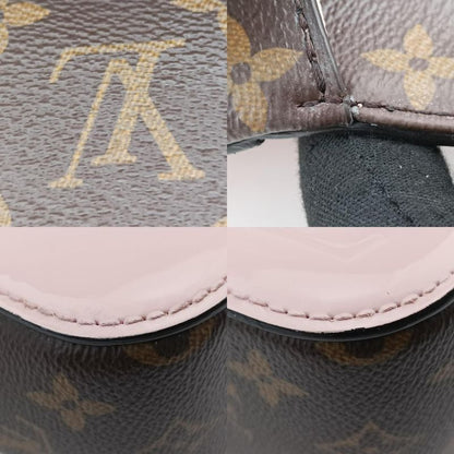 Louis Vuitton Cherry Wood BB Rose Ballerine Vernis M51952fl1129 IC Chip