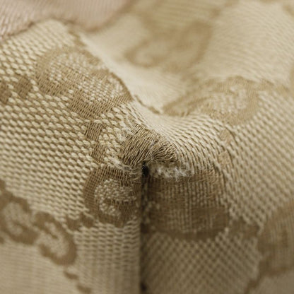 Gucci 139261 GG Canvas And Leather Brown Women's Handbag