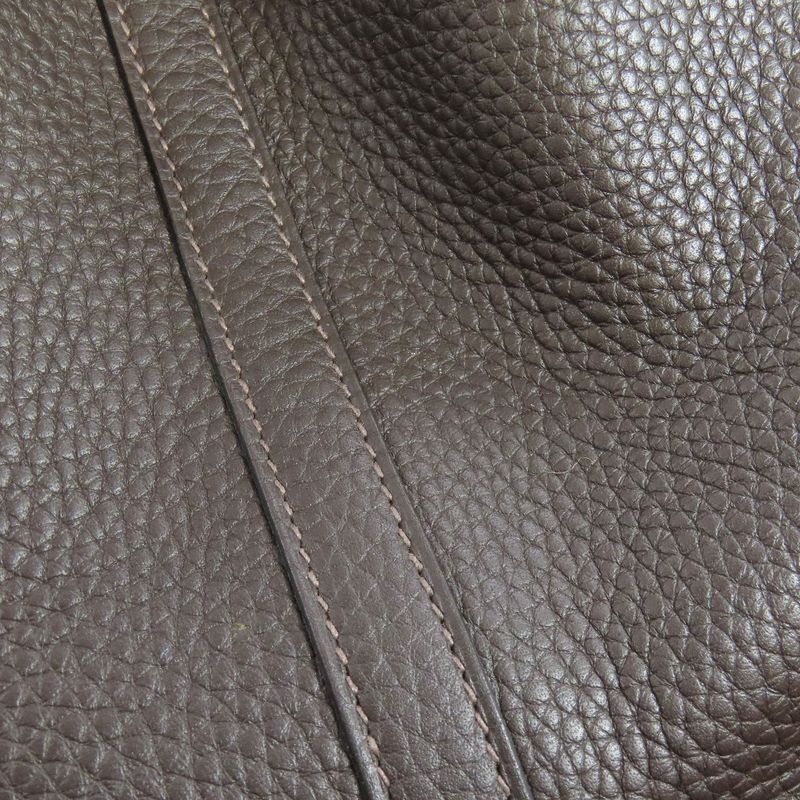 Hermes Picotin Lock MM Gold Hardware Handbag Taurillon Cles Mance Women