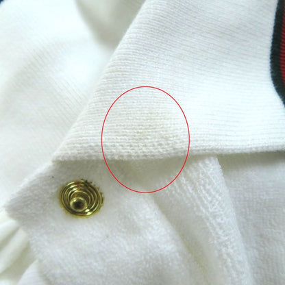 Gucci '20 599122 Web Stripe Interlocking G Pile Cotton Short Sleeve Polo Shirt