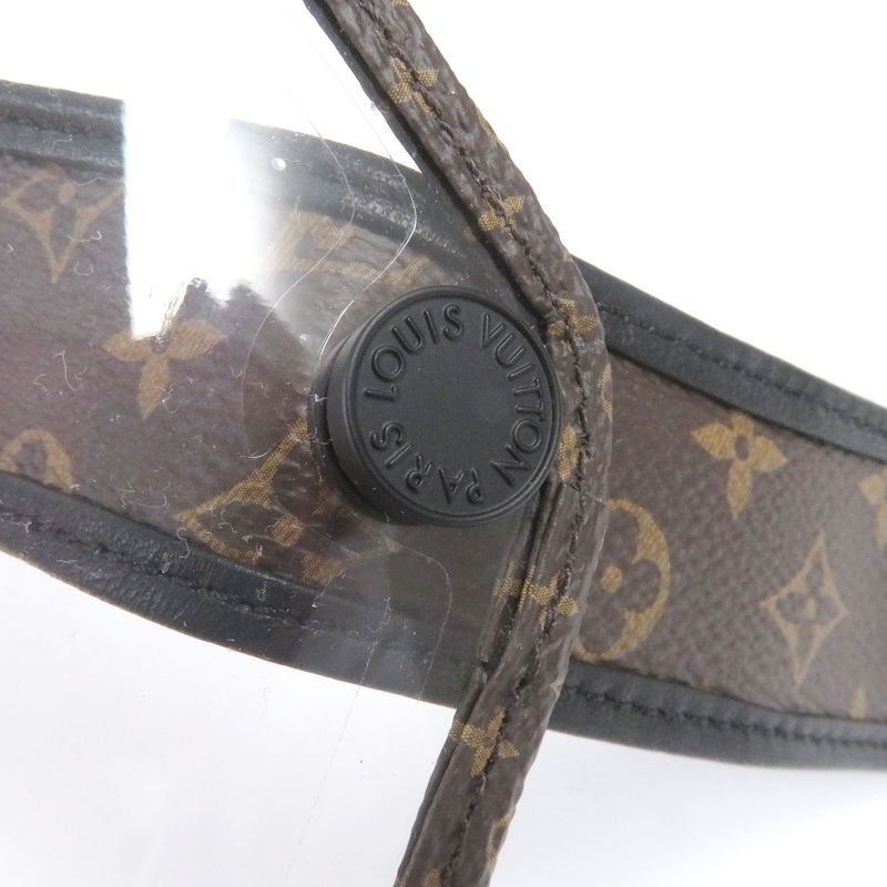 Louis Vuitton 2021 M76727 Villers LV Shield Monogram Canvas Sun Visor Face