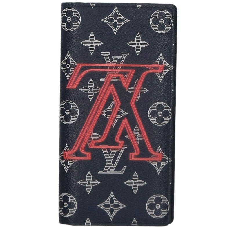 Louis Vuitton M62893 Monogram Ink Upside Down Bifold Wallet For Men