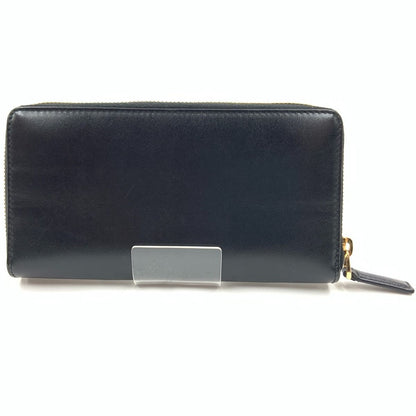 Gucci Logo Zip Around Wallet Round Zipper Long Wallet 547591 Black