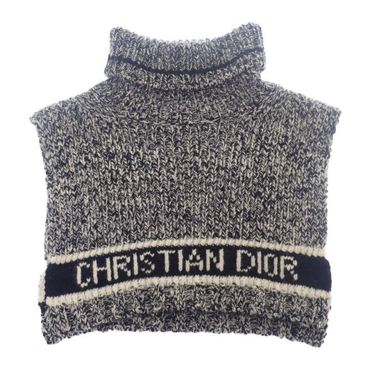 Dior Turtleneck Warmer 11 Dwi316 I007 Snood Wool Cashmere Black Autumn Win