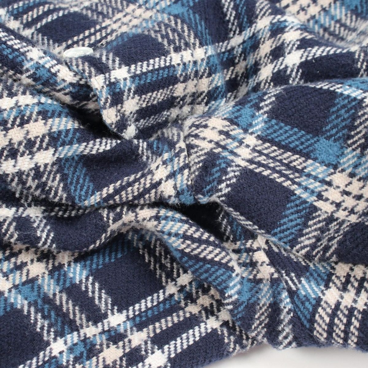 Celine Lamber Jack Loose Shirt Triomphe Embroidery Check Cotton — view 9