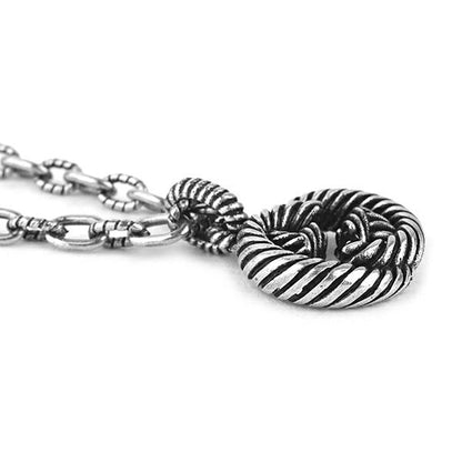 Gucci Necklace Interlocking G Silver