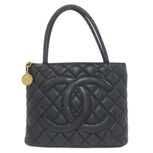 Chanel Medallion Tote Gold Grained Calfskin