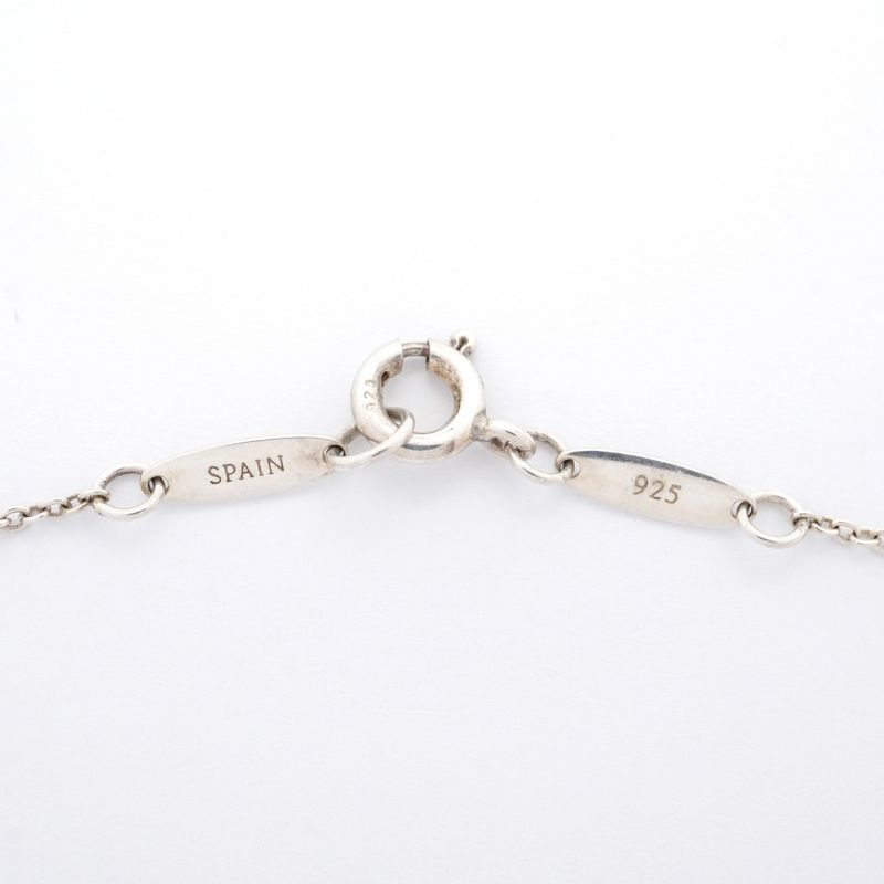 Tiffany & Co Necklace Open Heart Silver 925 Ladies