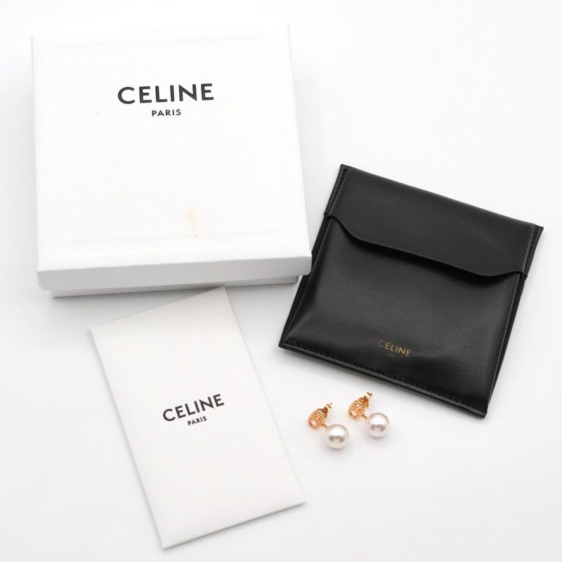 Celine Earrings Earring Gold Triomphe