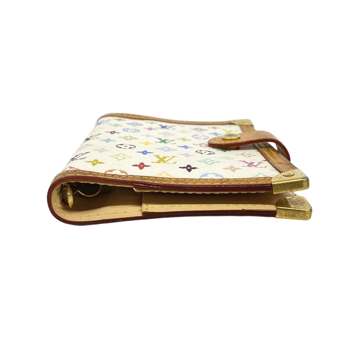 Louis Vuitton Notebook Cover Monogram Multicolor Agenda PM Blanc — view 2