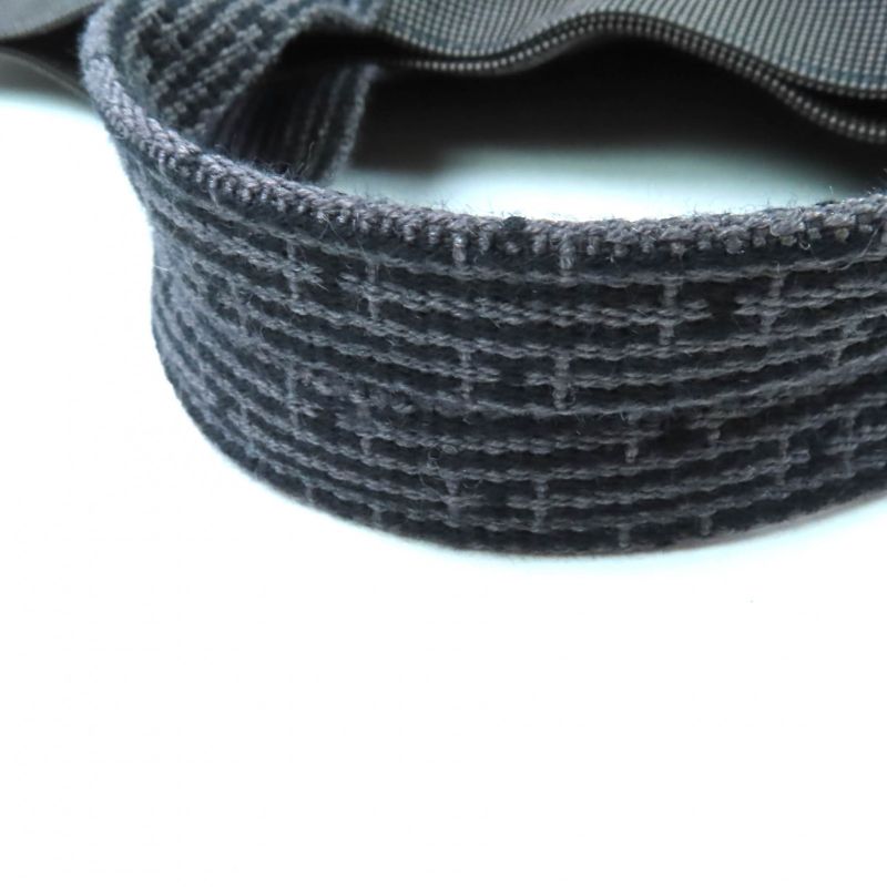 Hermes Yale Line MM Silver Hardware Serie Button Canvas Tote Bag Gray Made In