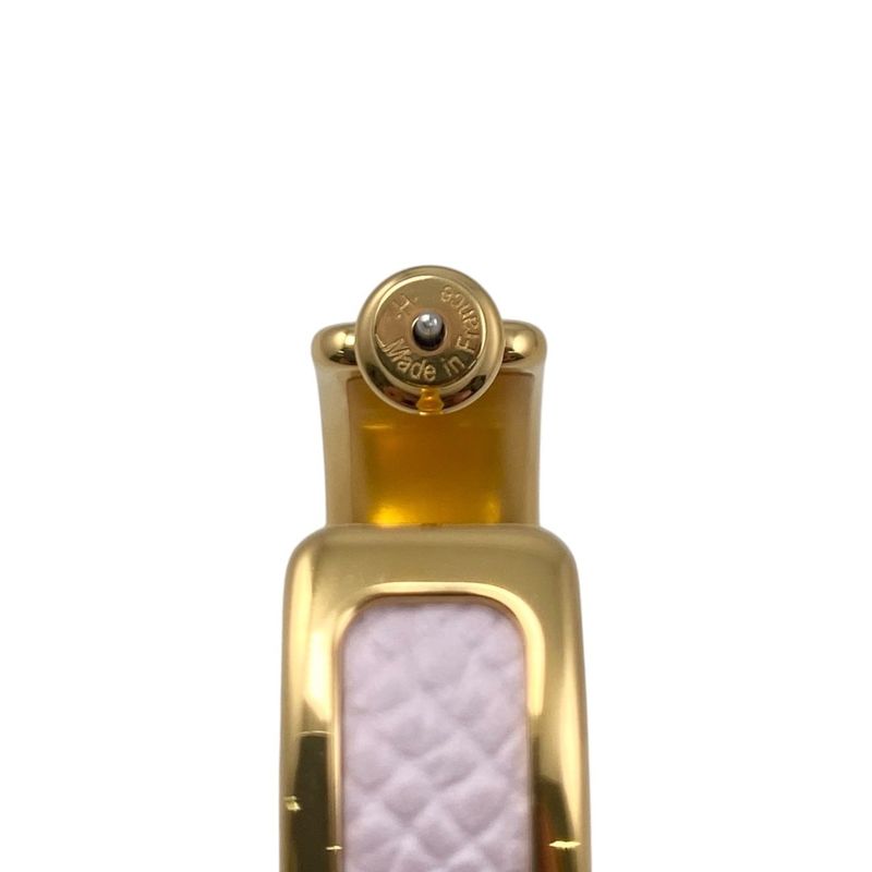 Hermes Earrings Olympe H011123cc09 Vaux Epson Mauve Pearl Pink Gold Hermes