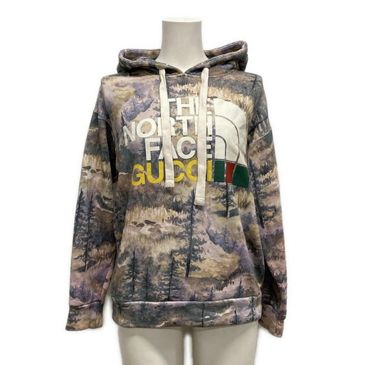 Gucci Hoodie Size XXS - 672474 Gray X Pink X Multi Long Sleeves / THE North