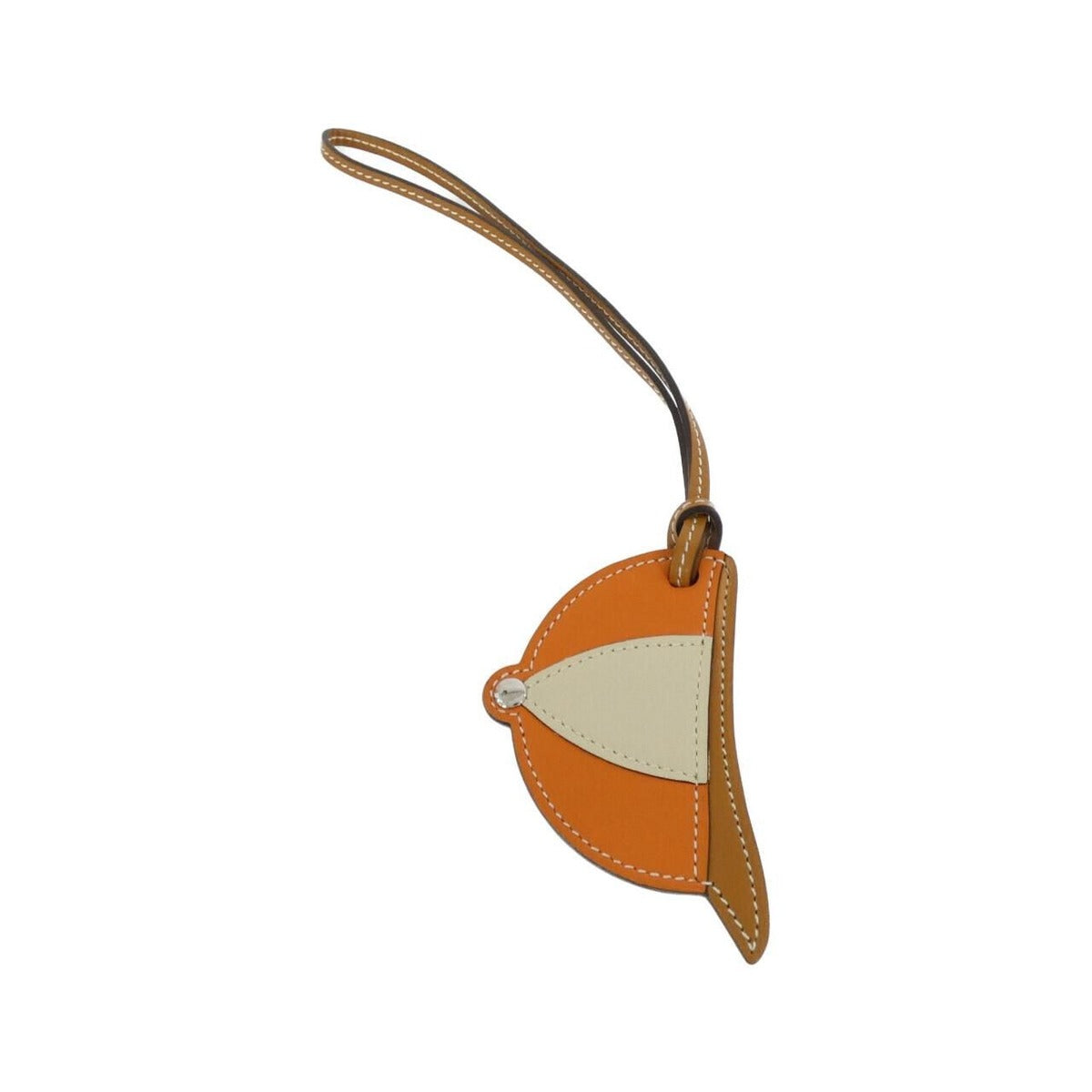Hermes Paddock Bomb Bag Charm Naturel Sable