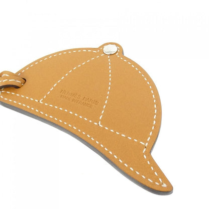 Hermes Paddock Bomb Bag Charm Naturel Sable — view 3