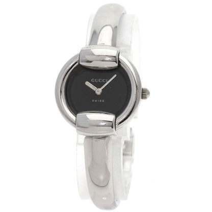 Gucci Round Face Watch SS