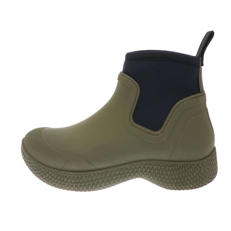 Celine 18ss Phoebe Period Side Gore Ankle Rain Boots Khaki 35