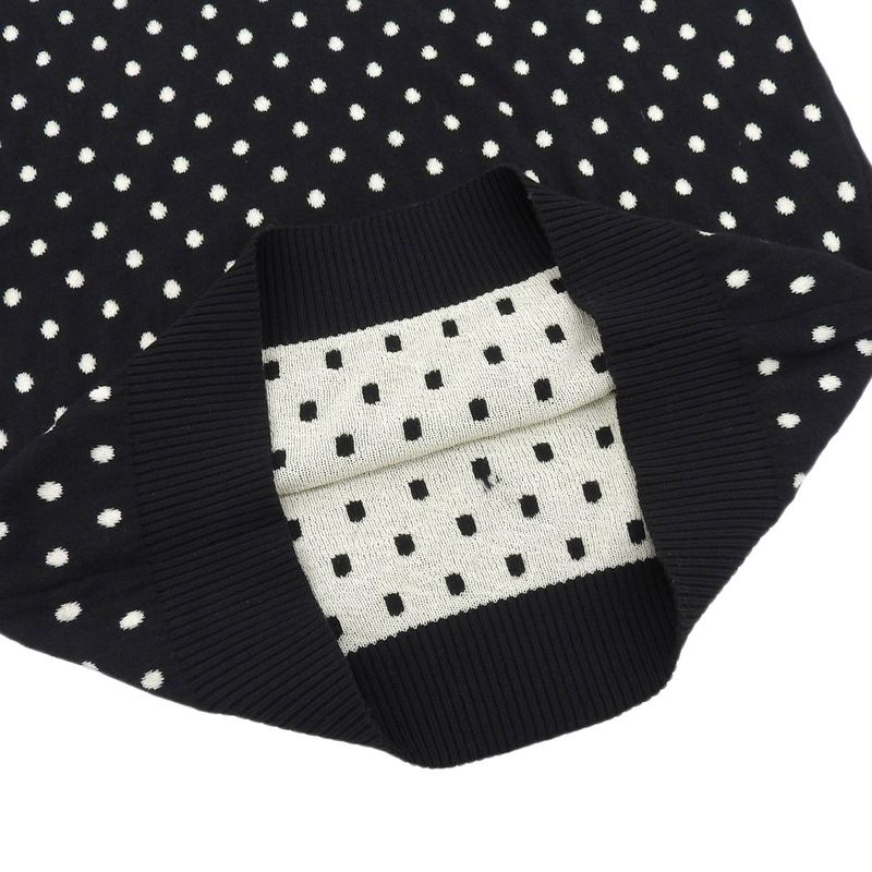 Celine By Edith Liman Celine 19AW 2019item Dotted Crewneck Knit 100% Wool Men's