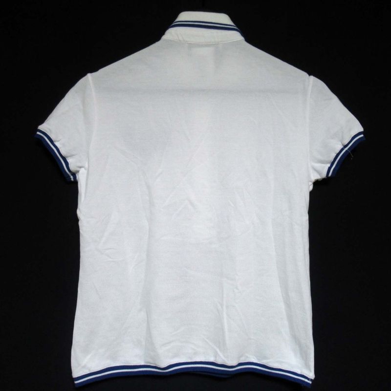 Christian Dior Galliano Period Logo Embroidery Print Short Sleeve Deer Polo