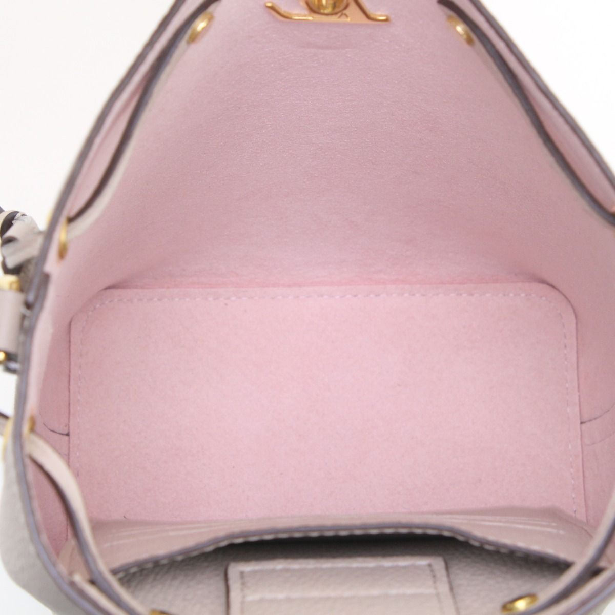 Louis Vuitton Nano Rock Me Bucket Shoulder Bag M69205 Beige