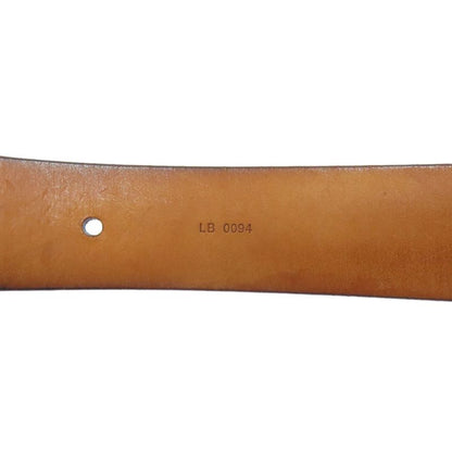 Louis Vuitton Lb0094 Santure Inizial Belt Leather Men's