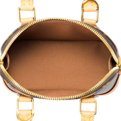 Louis Vuitton Shoulder Bag Nano Alma Brown