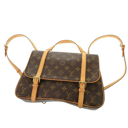 Louis Vuitton Marel Sac Ad Monogram M51158 Brown Backpack Daypack LV 1440 Louis