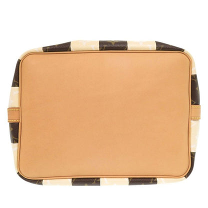 Louis Vuitton Petit Noe Monogram Rayures M40564 Beige Brown Shoulder Bag LV