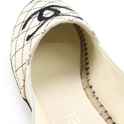 Chanel Espadrille Coco Marc Espadrille Canvas Scuff Deuce