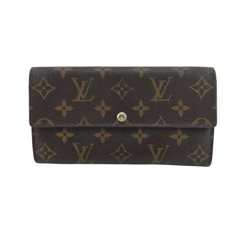 Louis Vuitton M61734 Monogram Long Wallet With Zipper Portefeuille-sarah Long