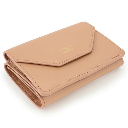 Balenciaga Trifold Wallet Envelope Beige