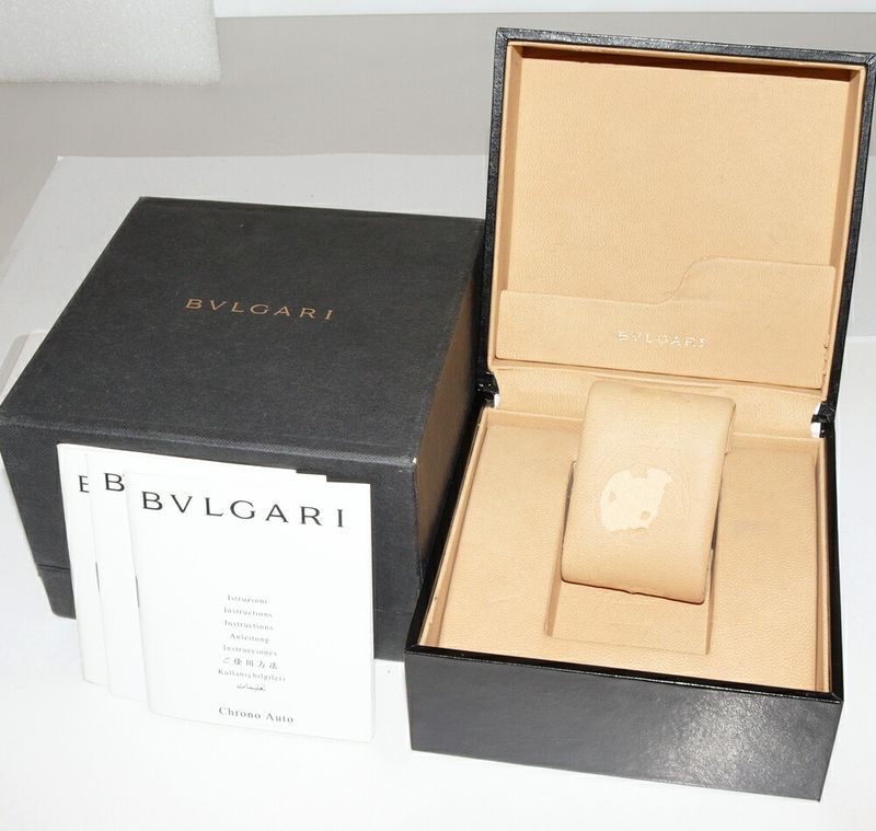 Bulgari Ergon Chrono Eg35sch Dual Purpose
