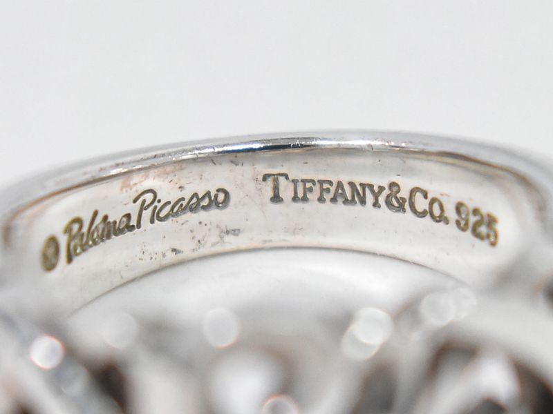 Authentic Tiffany & Co Tiffany & Co Triple Loving Heart 925 Ring Ring Size 11.5