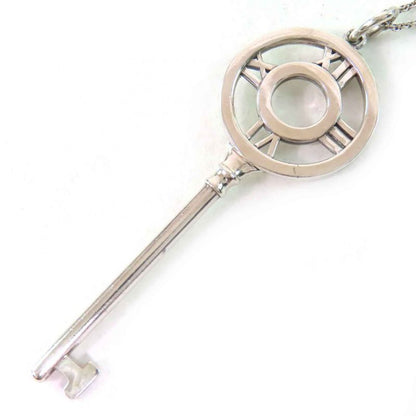 Tiffany & Co Atlas Key Necklace Sv925 Key Pendant Accessory Silver With Box And