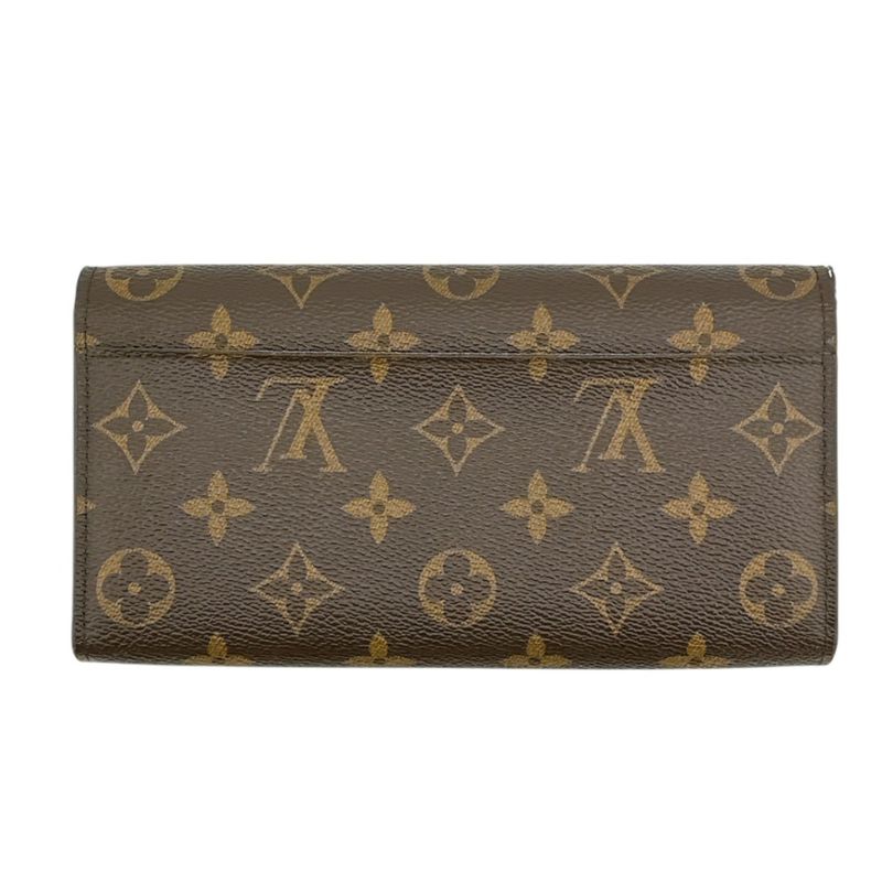 Louis Vuitton M62235 Monogram Round Zipper Portefeuille-sarah Long Wallet Louis