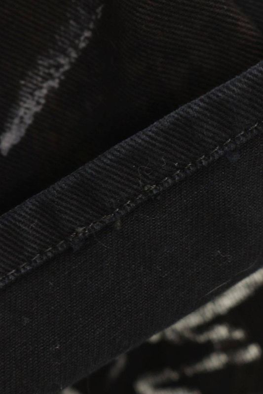 Balenciaga 745223 Tnw11 Graffiti Baggy Graffiti Baggy Denim Pants Men's M