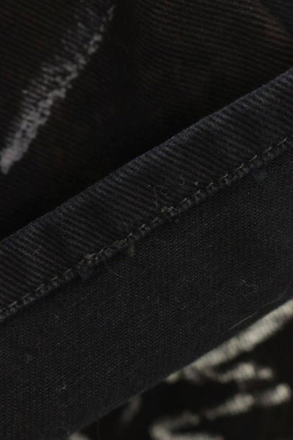 Balenciaga 745223 Tnw11 Graffiti Baggy Graffiti Baggy Denim Pants Men's M