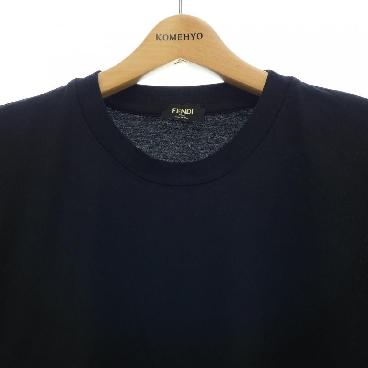 Fendi FF Motif T-Shirt Black Gray — view 5
